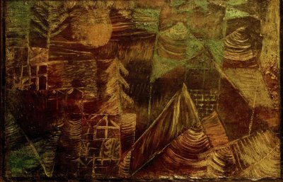 Forest Hermitage by Paul Klee
